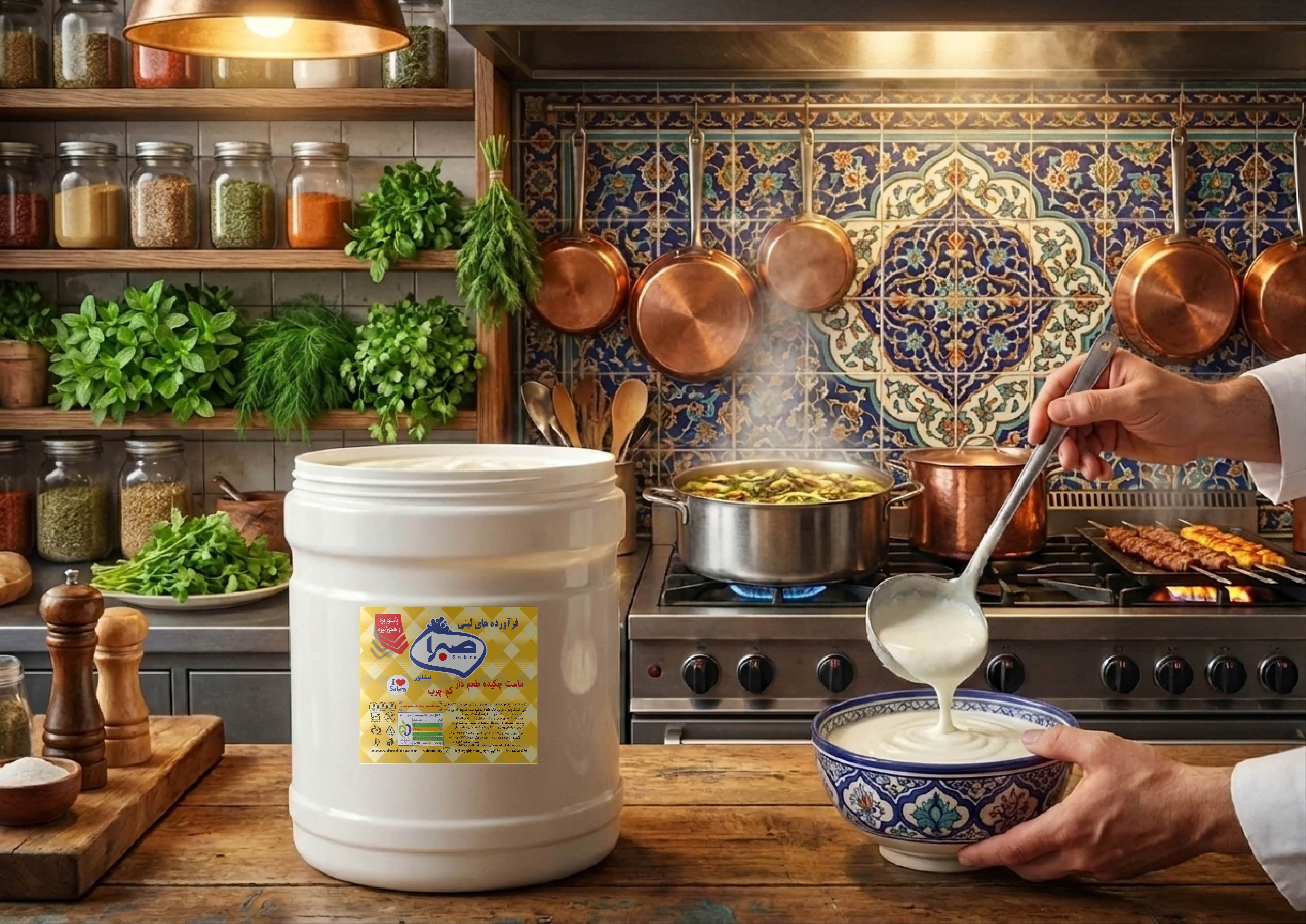 چکیده ساده کم چرب (9 کیلو)