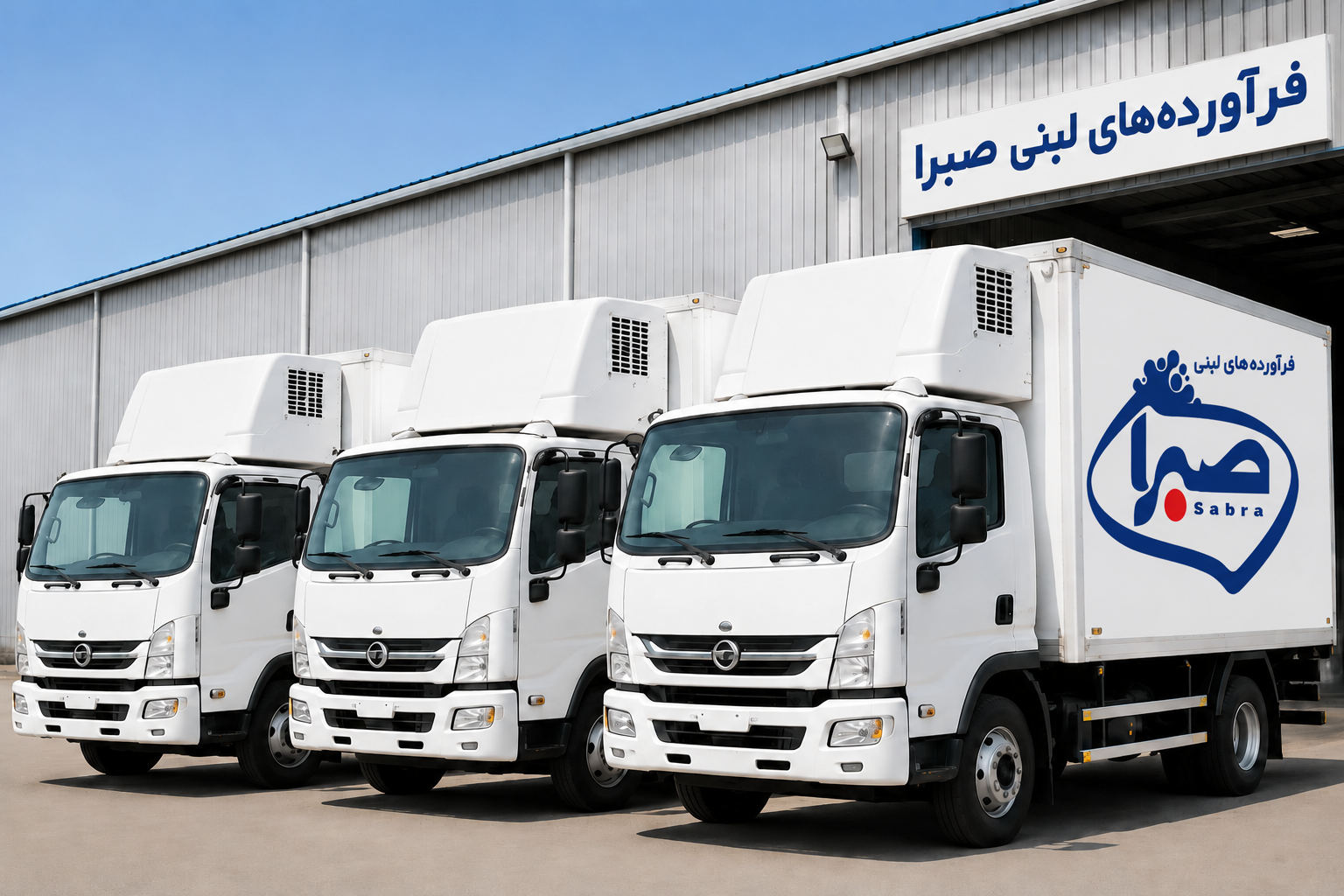 لجستیک سریع و ایمن لبنیات صبرا؛ از نیشابور تا سراسر ایران و بازارهای صادراتی